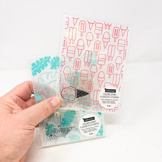 Craftsmart Embossing Folders with Stamp