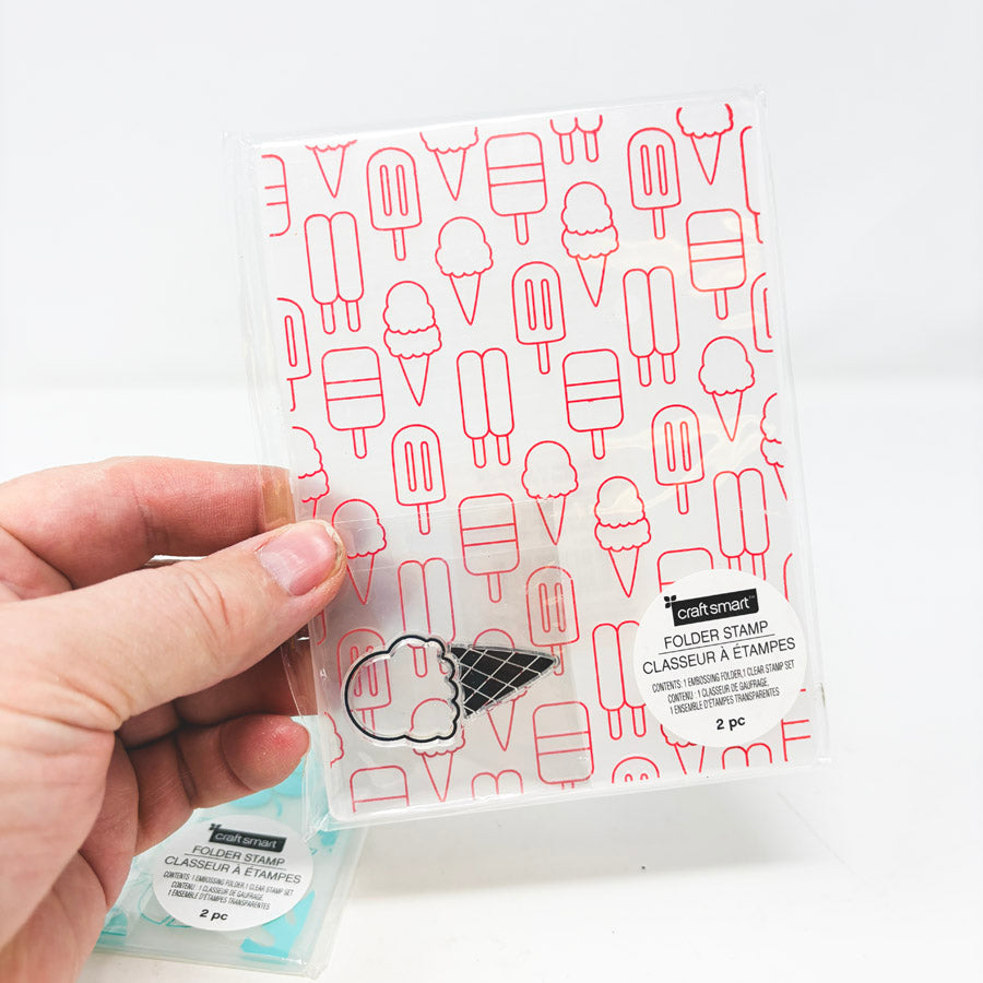 Craftsmart Embossing Folders with Stamp
