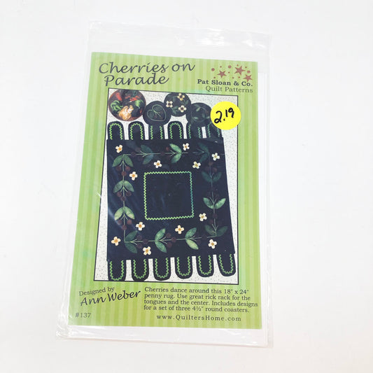 Cherries on Parade Sewing Pattern by Pat Sloan & Co.