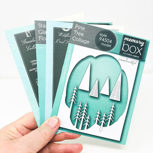 Asst. Patterns – Memory Box Cutting Dies