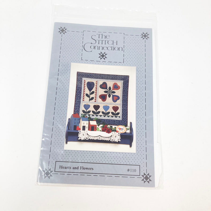Hearts and Flowers Pattern by The Stitch Connection