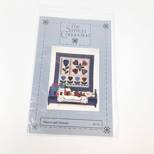 Hearts and Flowers Pattern by The Stitch Connection