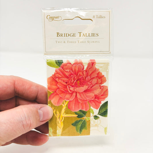 Vintage Bridge Tallies Scoring Cards