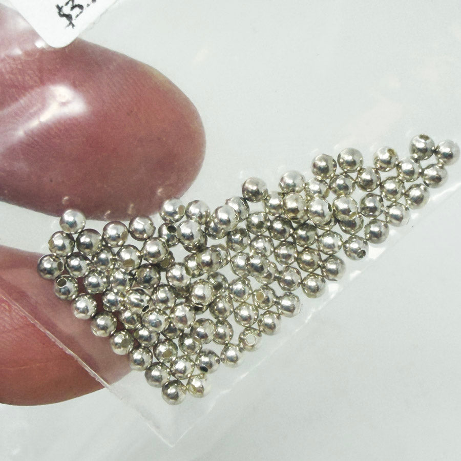 Asst. Silver Round Bead Bundle