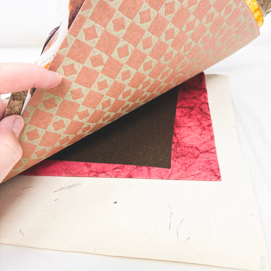 Unique and Natural Fiber Mixed Size Paper Pack