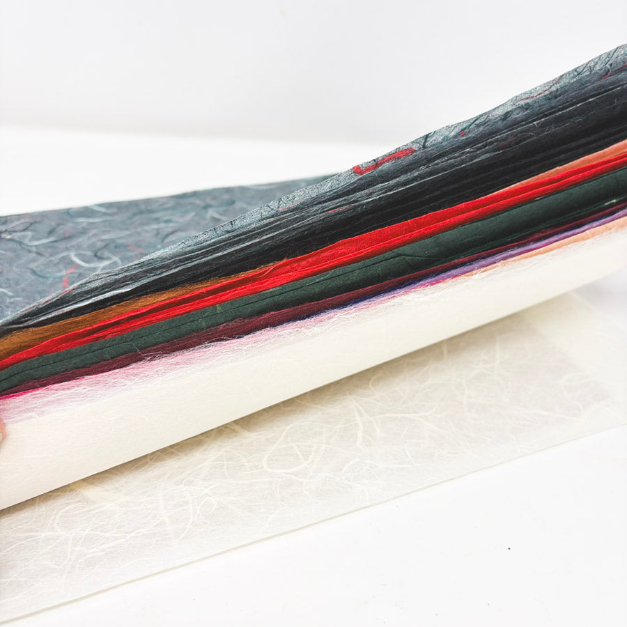 Assorted Color 8.5" x 11" Mulberry Paper Pack