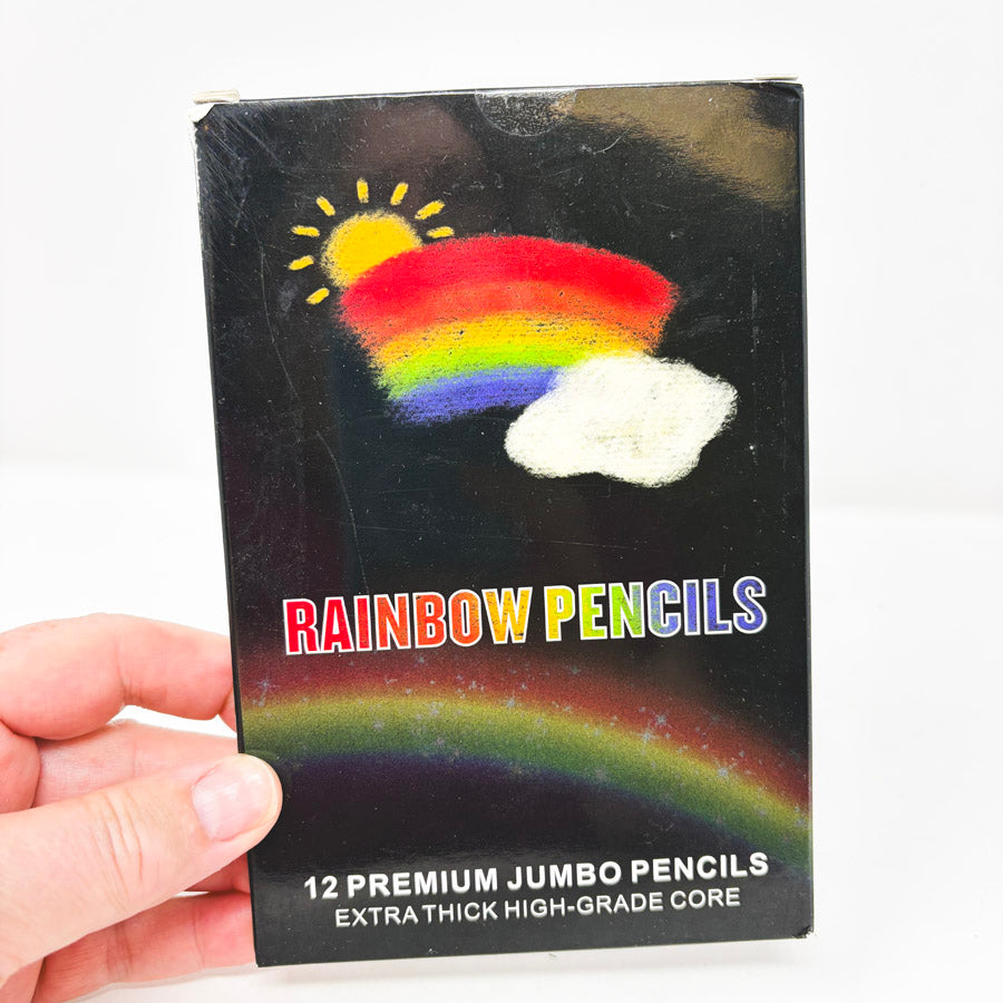 Jumbo Rainbow Colored Pencils