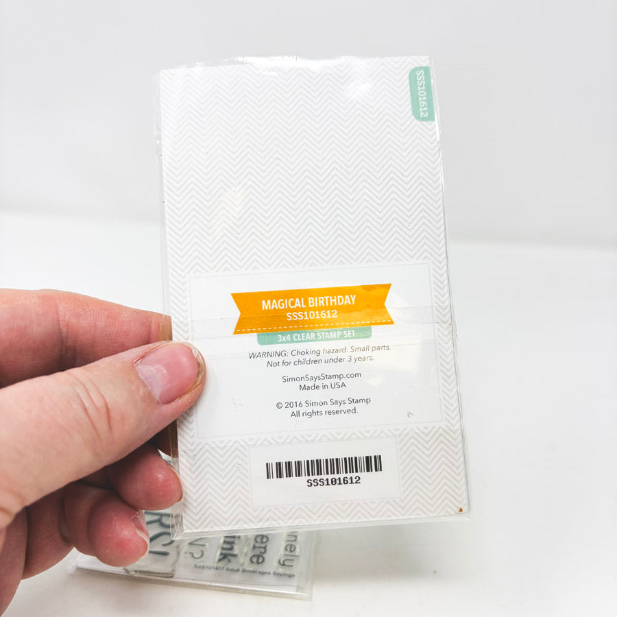 Pick a Pack – Simon Says Stamp Cling Stamp Sets