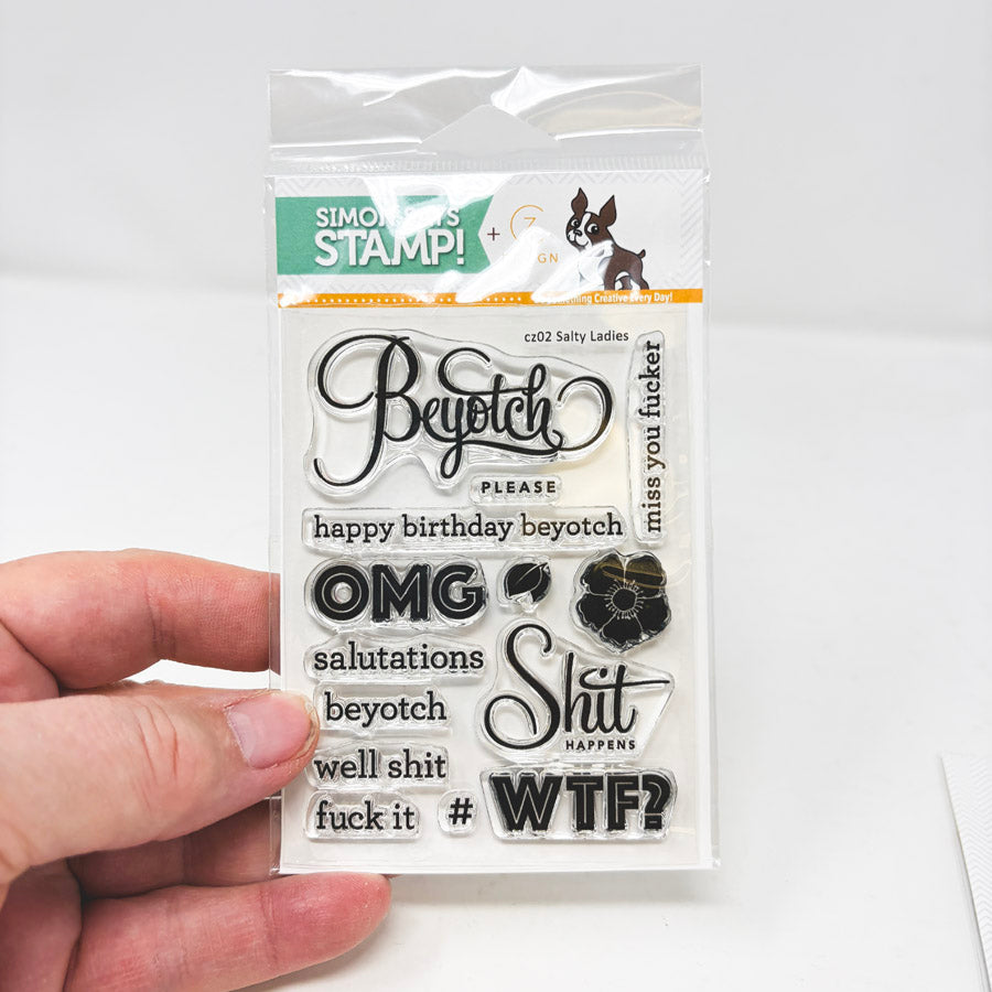 Small Size Asst. – Simon Says Stamp Cling Stamp Sets