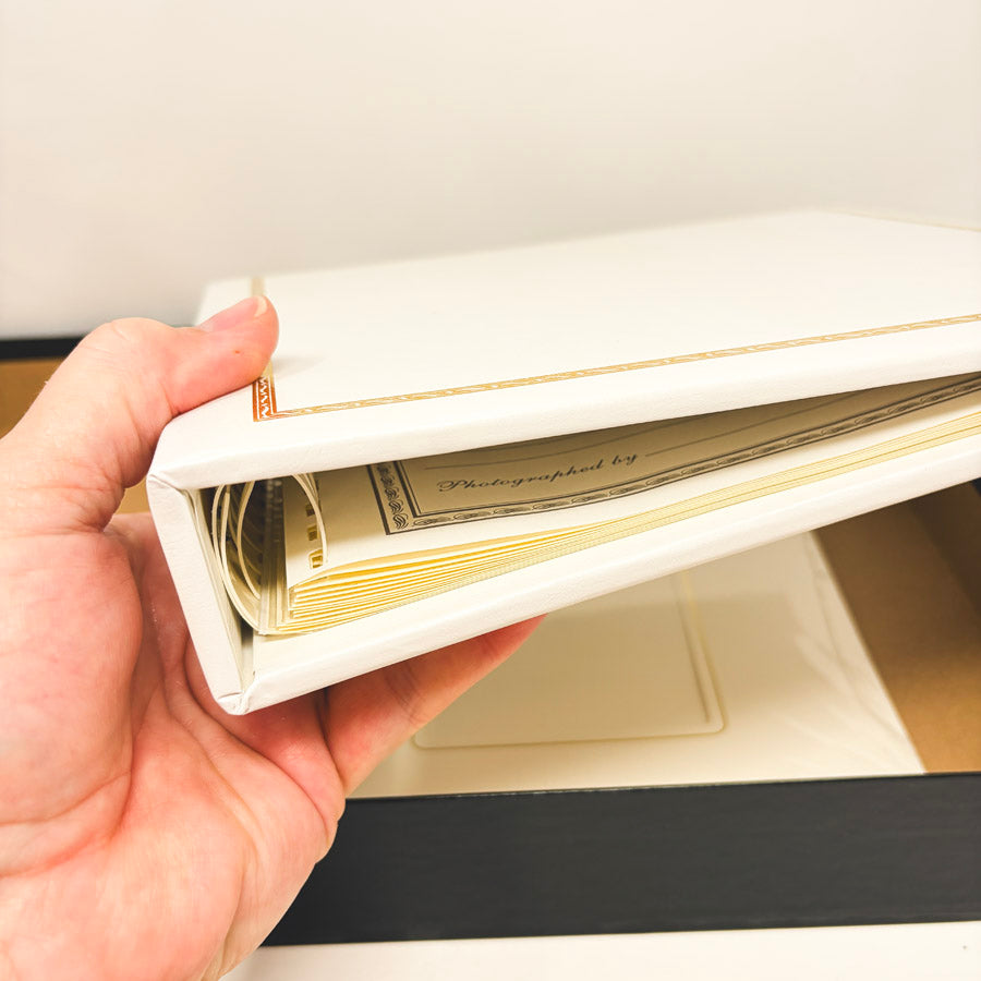 TAP Wedding Photo Album with White Mats