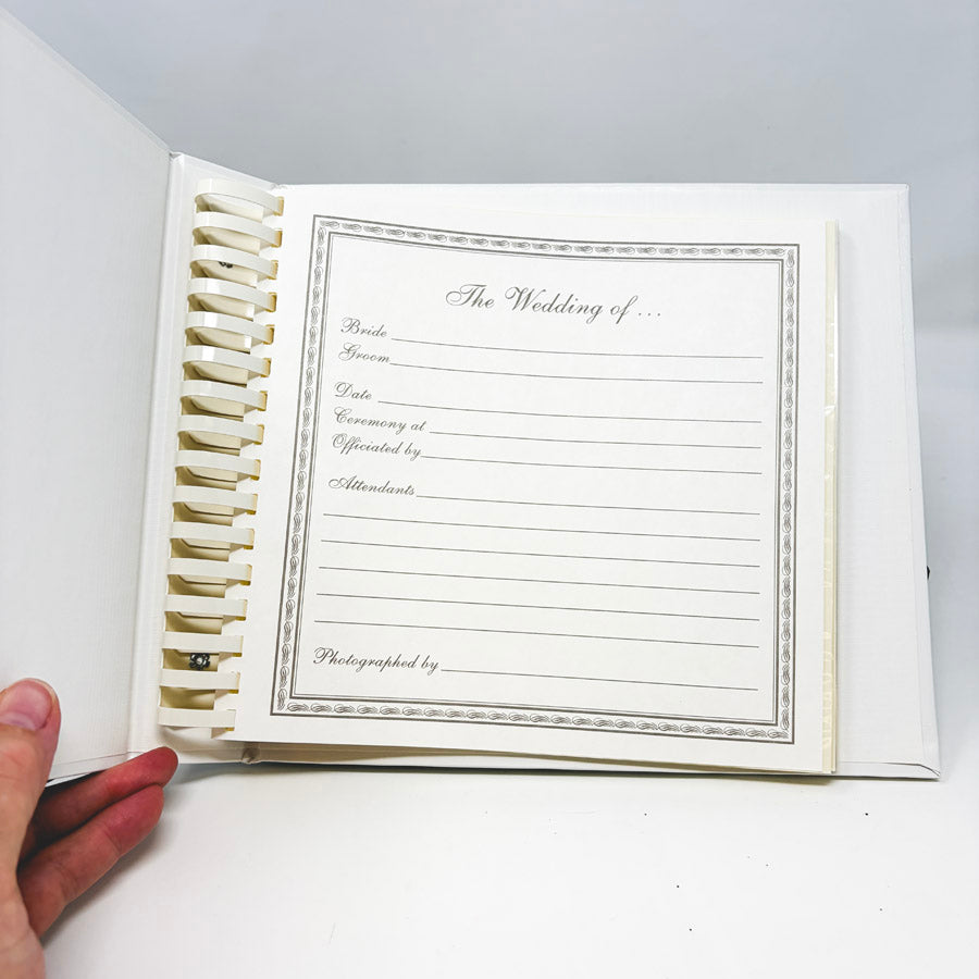 TAP Wedding Photo Album with White Mats