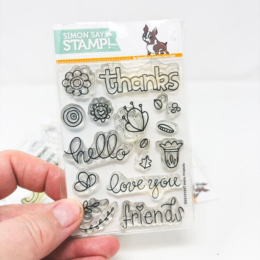 Compact Size Asst. – Simon Says Stamp Cling Stamp Sets