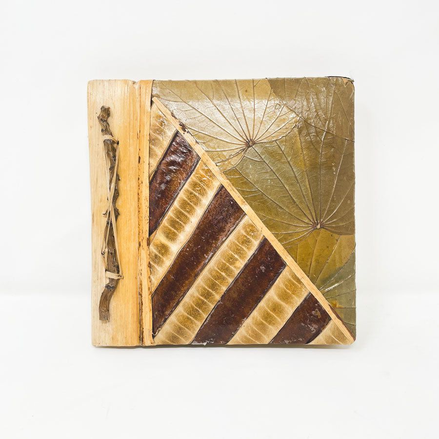 Handmade Leaf Journal