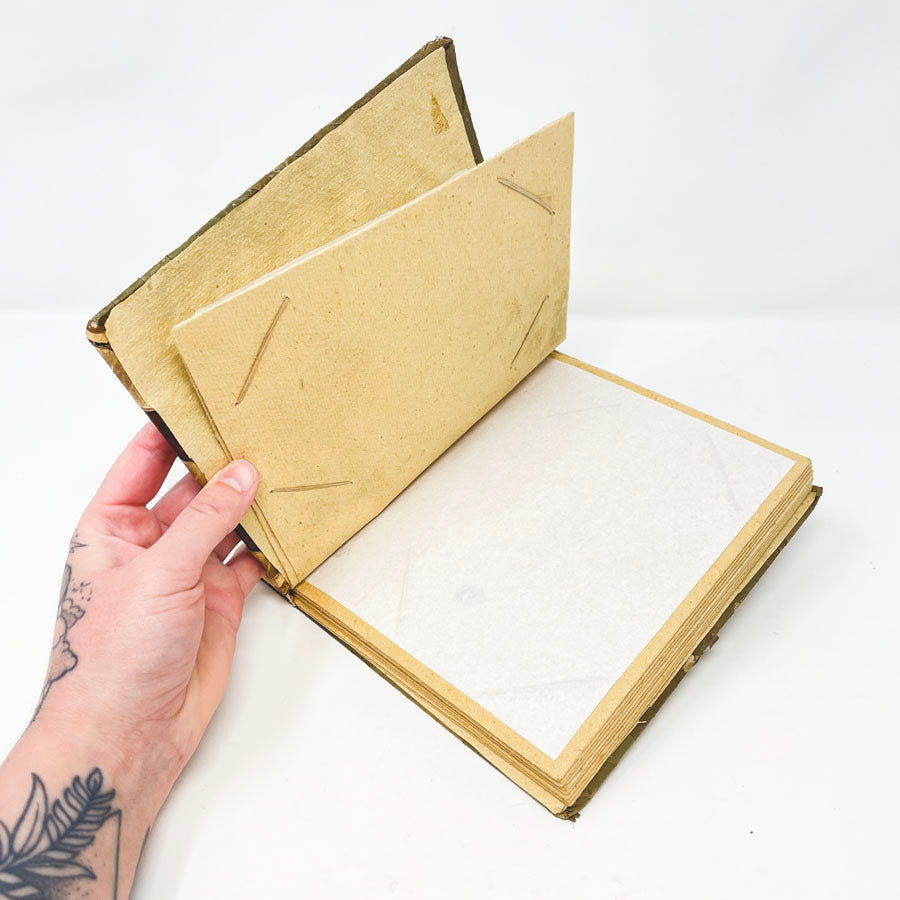 Handmade Leaf Journal