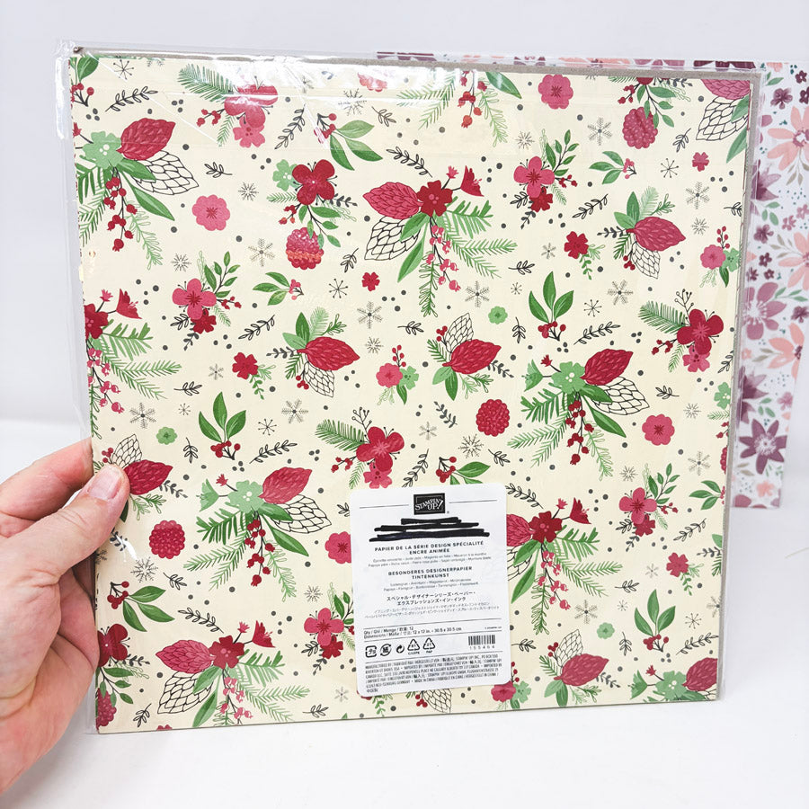 Stampin' Up 12x12 Designer Series Paper Packs