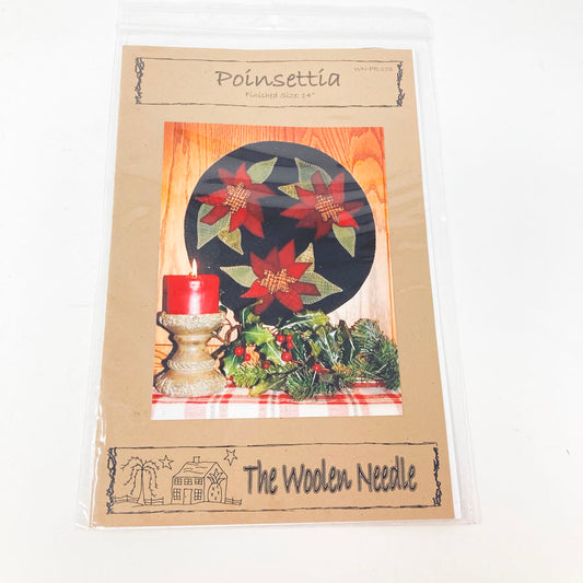 Poinsettia Sewing Pattern by The Woolen Needle
