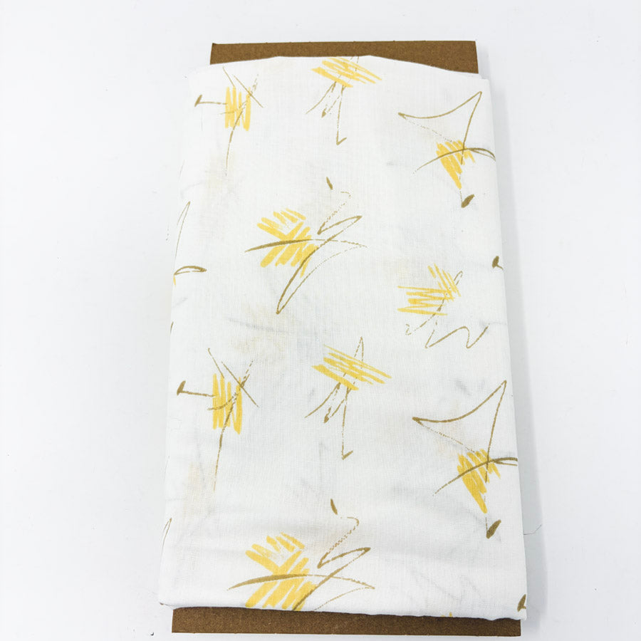 44" x 77" Vintage Marcus Brothers Atomic Pattern Cotton Fabric