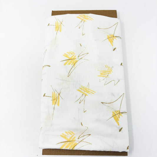 44" x 77" Vintage Marcus Brothers Atomic Pattern Cotton Fabric