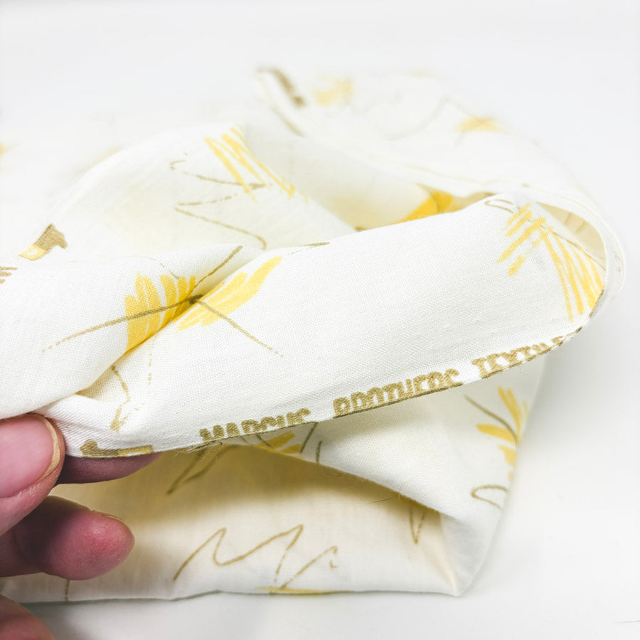 44" x 77" Vintage Marcus Brothers Atomic Pattern Cotton Fabric