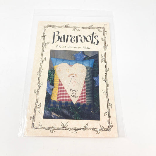 December Pillow Sewing Pattern by Bareroots