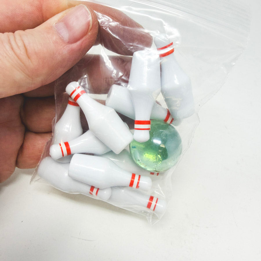 Miniature Plastic Bowling Set
