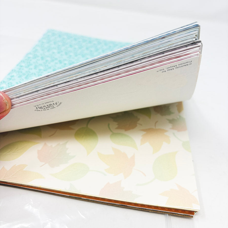 Stack of 8.5" x 11" Double Sided Patterned Paper