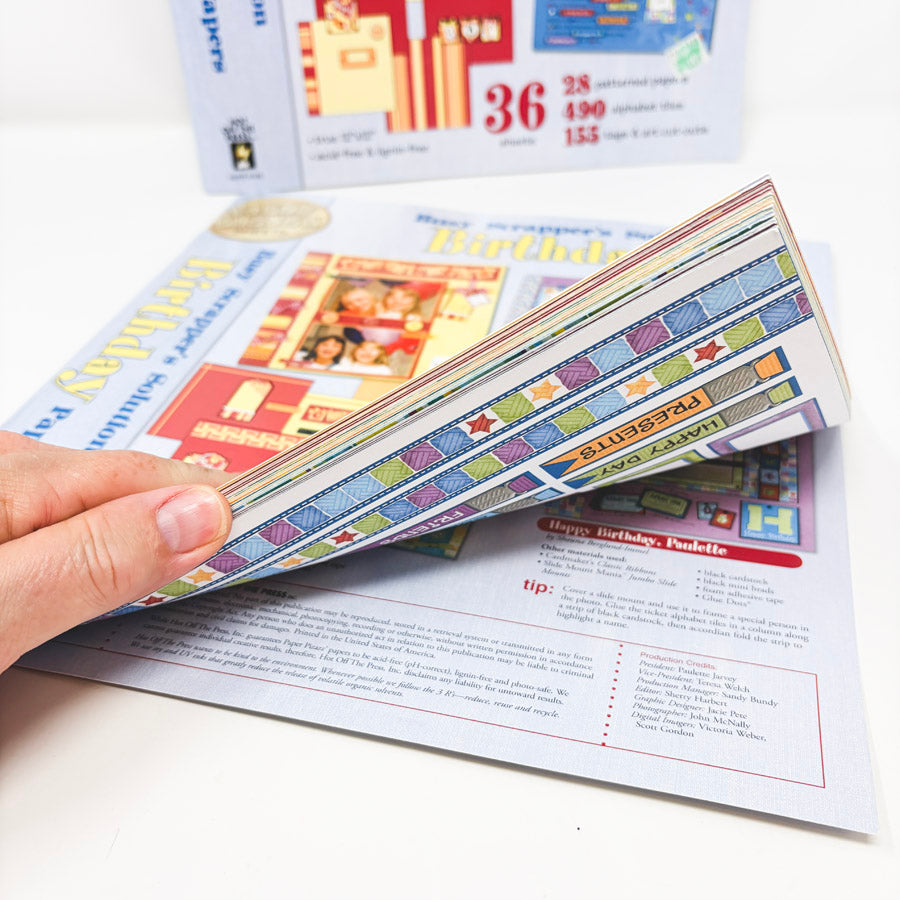 Busy Scrapper's Solution Birthday Papers 12 x 12 (1)
