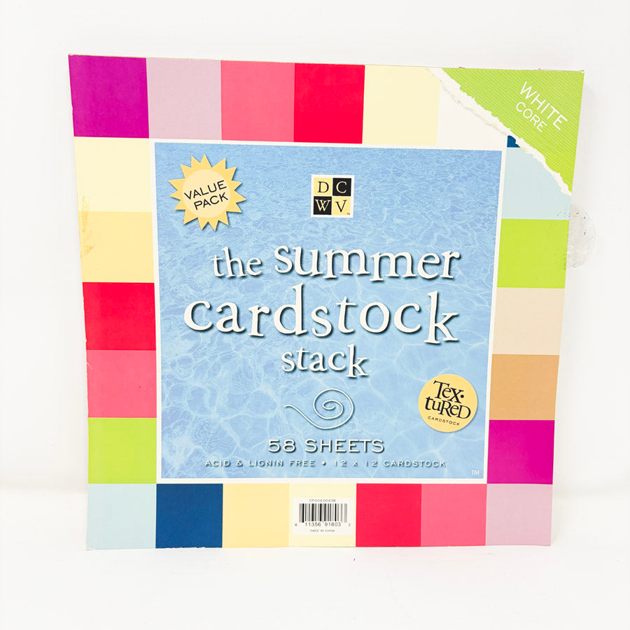 The Summer Cardstock 12 x 12 Scrapbook Pad