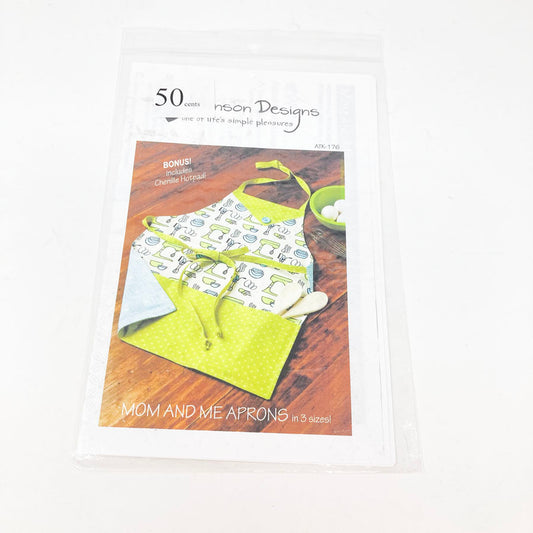 Mom and Me Aprons Sewing Pattern by Atkinson Designs