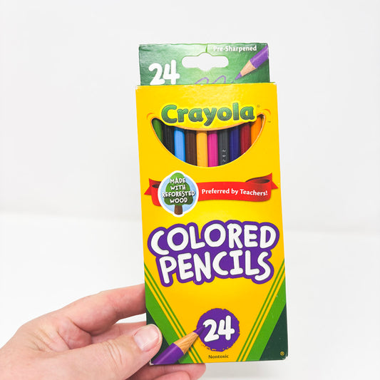 Crayola Colored Pencils 24 Ct