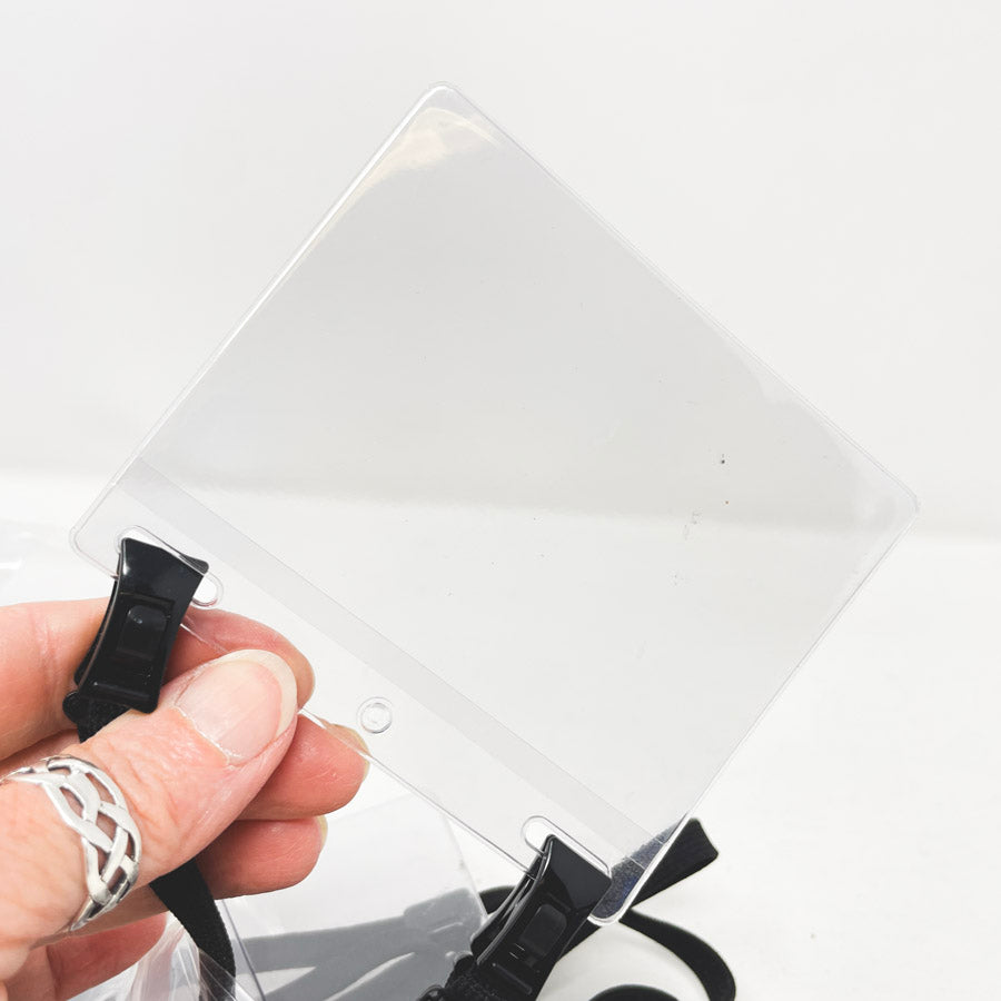 Name Tag Holders with Lanyards (1)