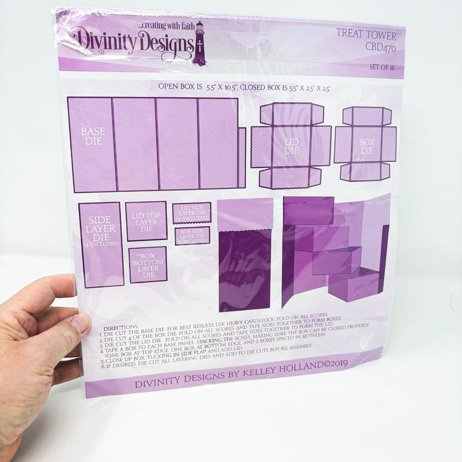Treat Tower Die Set by Divinity Designs