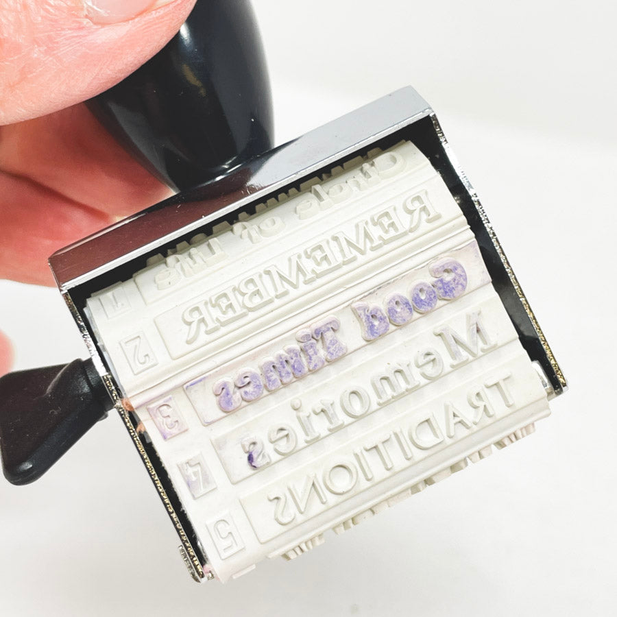 Leisure Arts Memories in the Making Roller Stamp