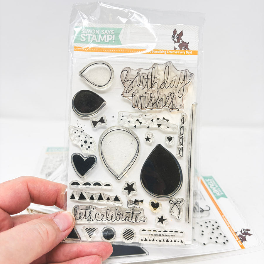 Birthday Bits – Simon Says Stamp Clear Stamp Set