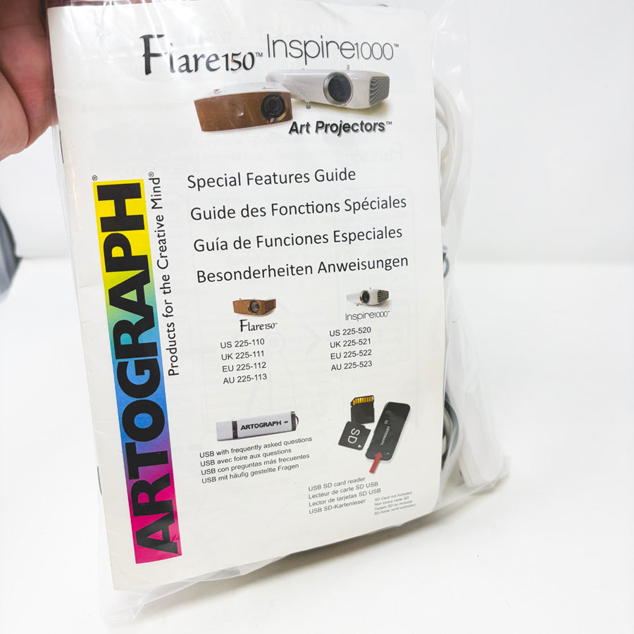 Artograph Inspire 1000 Art Projector with Remote