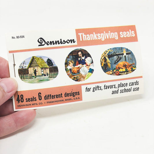 Thanksgiving – Vintage Dennison Seals