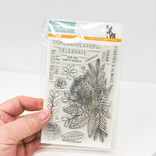 Simon Says Stamp Clear Stamp Set – Floral Bliss