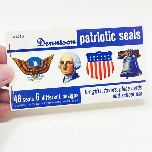 Patriotic – Vintage Dennison Seals