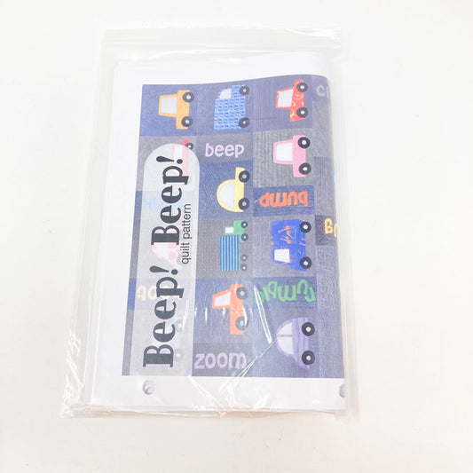 Beep Beep Quilt Pattern by Shiny Happy World