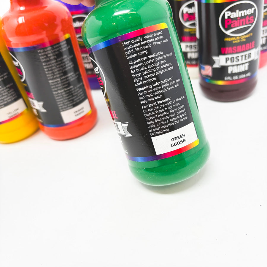 Palmer Paints Washable Poster Paint