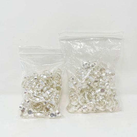 Silver Adjustable Ring Bands