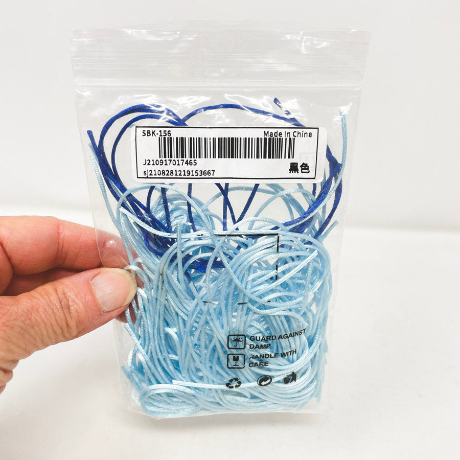 Mixed Color Rattail Cord Bundles
