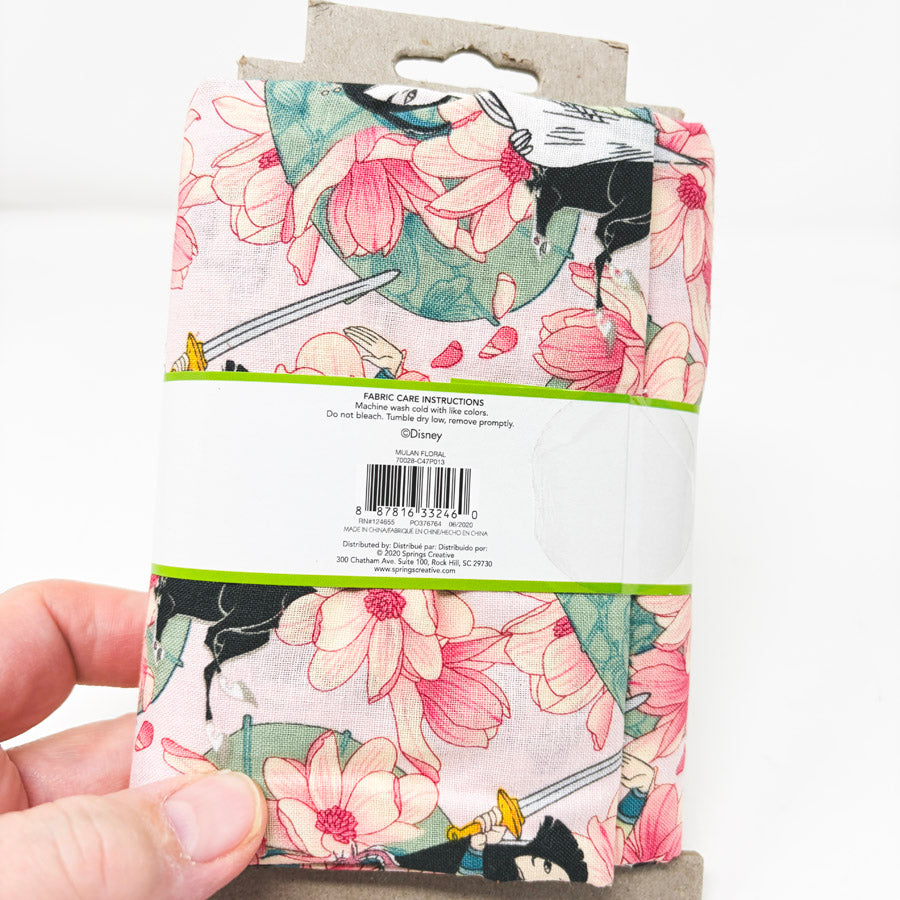 1 Yd Mulan Cotton Fabric