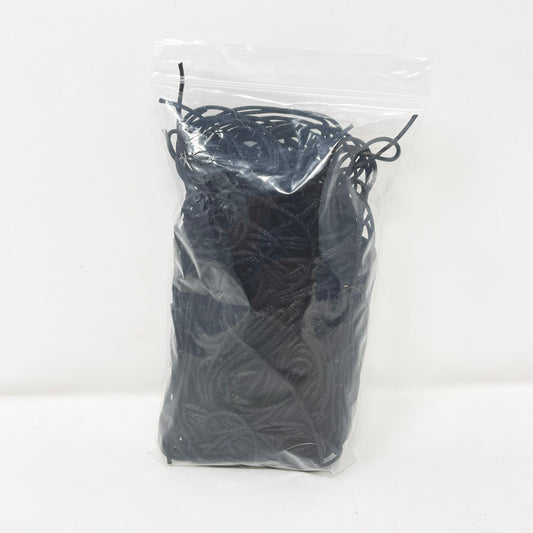Bundle of Black 16" Rattail Cording