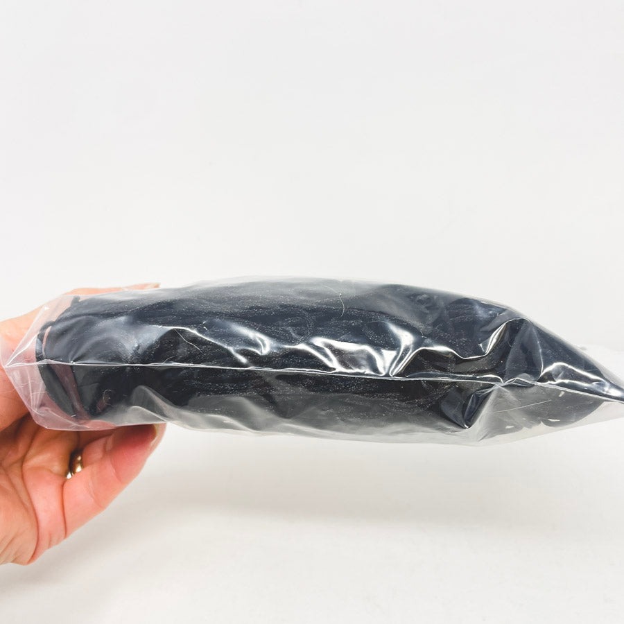 Bundle of Black 16" Rattail Cording