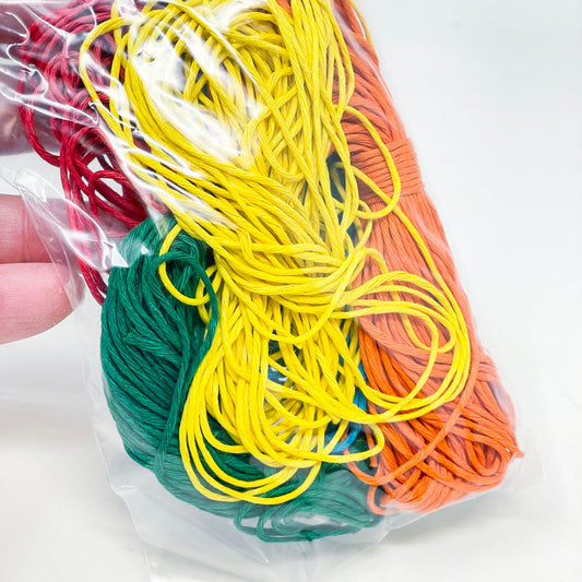 Colored Jewelry Cord Bundle