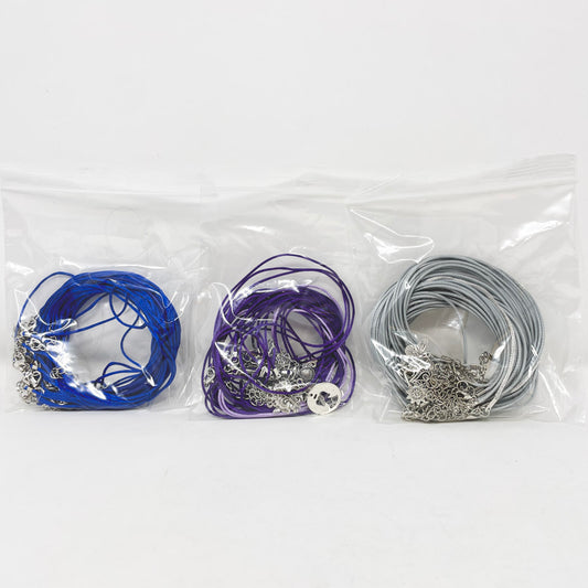 Cool Colors Rattail Necklaces - Pick a Color (1)
