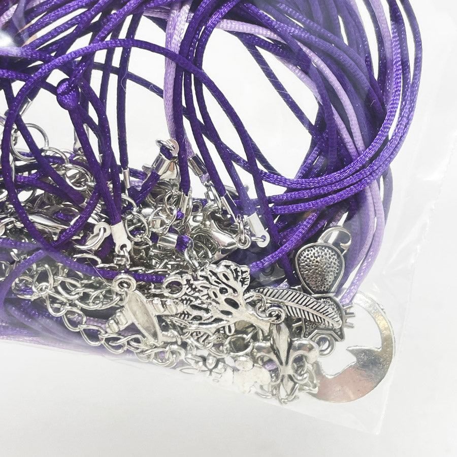 Cool Colors Rattail Necklaces - Pick a Color (1)