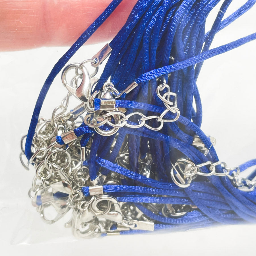 Cool Colors Rattail Necklaces - Pick a Color (1)