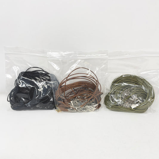 Neutral Colors Rattail Necklaces - Pick a Color (1)